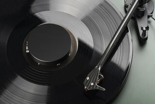 Riduzione centrale Pro-Ject Record Puck E Black Riduzione centrale - 1