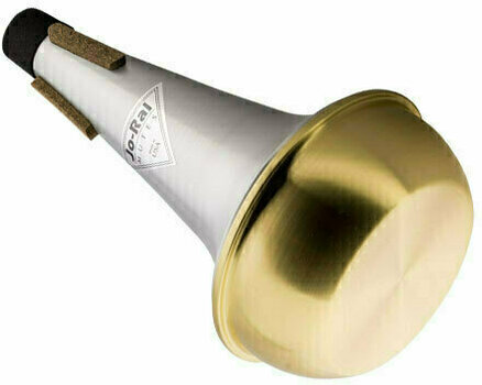 Sordina Trombone Jo-Ral Brass Bottom Tenor Trombone Straight Mute - 3