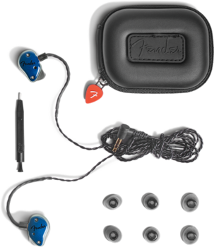 In-Ear Headphones Fender FXA2 PRO In-Ear Monitors Blue - 5