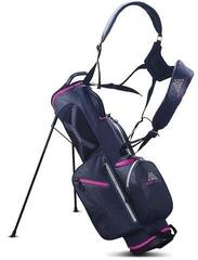 Stand bag Big Max Aqua Seven G Stand bag Steel Blue/Fuchsia - 1