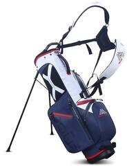 Stand bag Big Max Aqua Seven G Stand bag White/Navy/Red - 1