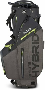 Чантa за голф Big Max Dri Lite Hybrid Plus Black/Storm Charcoal/Lime Чантa за голф - 3