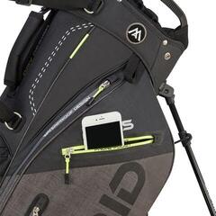 Stand Bag Big Max Dri Lite Hybrid Plus Stand Bag Black/Storm Charcoal/Lime - 7
