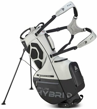 Sac de golf sur pied Big Max Dri Lite Hybrid Plus Sac de golf sur pied Grey/Black - 2