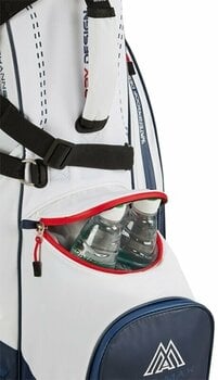 Golf Bag Big Max Dri Lite Hybrid Plus White/Navy/Red Golf Bag - 9