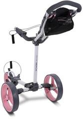 Manual Golf Trolley Big Max Blade Trio White/Pink Manual Golf Trolley - 3