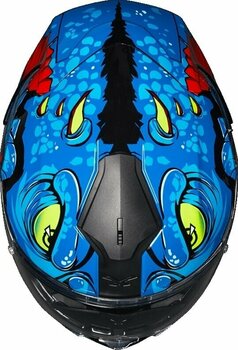 Helm Nexx SX.100R Abisal Blue/Neon MT XL Helm - 4