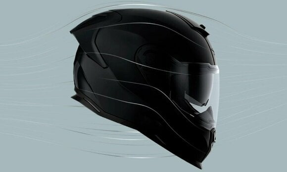 Helm Nexx SX.100R Gridline Grey/Black MT L Helm - 2