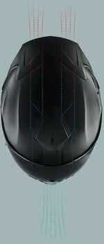 Helm Nexx SX.100R Gridline Grey/Black MT L Helm - 4