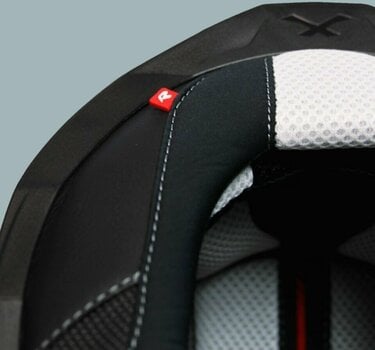 Helmet Nexx SX.100R Gridline Grey/Black MT L Helmet - 6