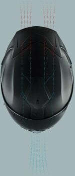 Helm Nexx SX.100R Gridline Grey/Black MT M Helm (Neuwertig) - 7