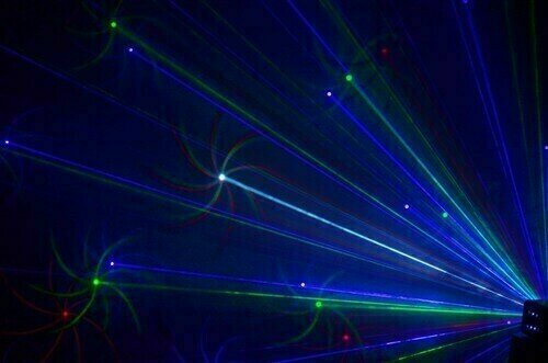 Laser BeamZ Laser Gobo 500mW RGB - 8