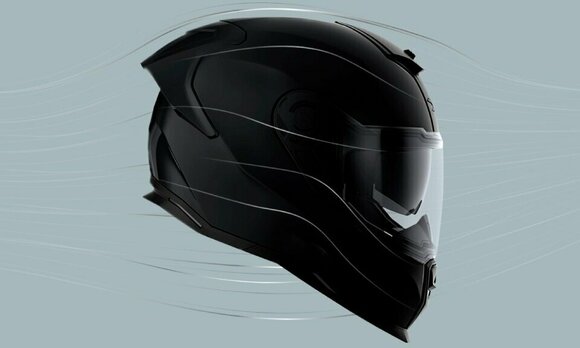 Helmet Nexx SX.100R Gridline White/Blue MT L Helmet - 2