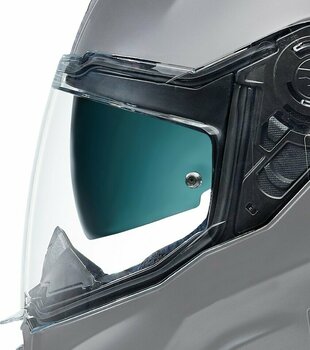 Helm Nexx SX.100R Gridline White/Blue MT L Helm - 8