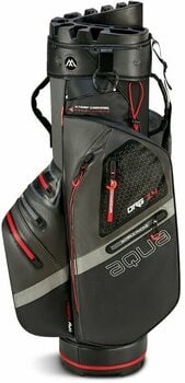 Saco de golfe Big Max Aqua Silencio 4 Organizer Charcoal/Black/Red Saco de golfe - 2