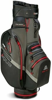 Sac de golf Big Max Aqua Silencio 4 Organizer Charcoal/Black/Red Sac de golf - 4