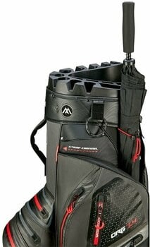 Sac de golf Big Max Aqua Silencio 4 Organizer Charcoal/Black/Red Sac de golf - 8