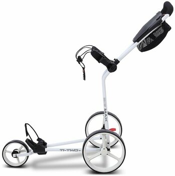 Manuell golfvagn Big Max Ti Two White Manuell golfvagn - 2