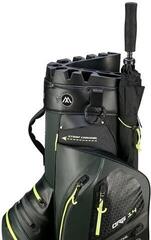 Bolsa para carrito de golf Big Max Aqua Silencio 4 Organizer Forest Green/Black/Lime Bolsa para carrito de golf - 7