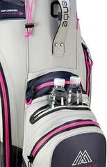 Cart Bag Big Max Aqua Silencio 4 Organizer Steel Blue/Off White/Fuchsia Cart Bag - 7