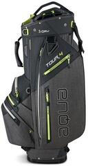 Cart bag Big Max Aqua Tour 4 Black/Storm Charcoal/Lime Cart bag - 1