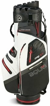 Golfbag Big Max Aqua Silencio 4 Organizer White/Black/Red Golfbag - 2