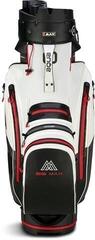 Чантa за голф Big Max Aqua Silencio 4 Organizer White/Black/Red Чантa за голф - 2