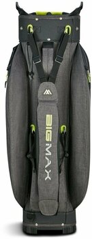 Golf Bag Big Max Aqua Tour 4 Black/Storm Charcoal/Lime Golf Bag - 4