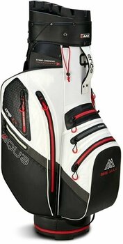 Borsa da golf Cart Bag Big Max Aqua Silencio 4 Organizer White/Black/Red Borsa da golf Cart Bag - 4