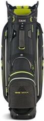 Cart bag Big Max Aqua Tour 4 Black/Storm Charcoal/Lime Cart bag - 4