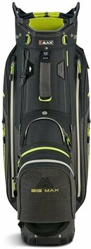 Borsa da golf Cart Bag Big Max Aqua Tour 4 Black/Storm Charcoal/Lime Borsa da golf Cart Bag - 5
