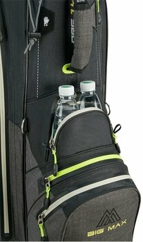 Golf Bag Big Max Aqua Tour 4 Black/Storm Charcoal/Lime Golf Bag - 8