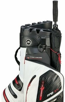 Torba golfowa Big Max Aqua Silencio 4 Organizer White/Black/Red Torba golfowa - 11