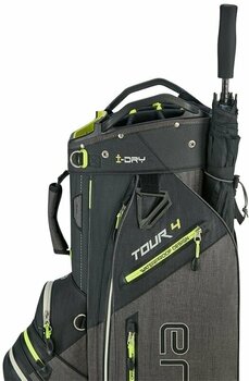 Golftas Big Max Aqua Tour 4 Black/Storm Charcoal/Lime Golftas - 11