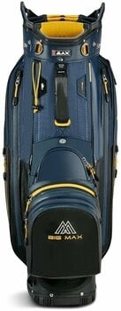 Golf torba Cart Bag Big Max Aqua Tour 4 Navy/Black/Corn Golf torba Cart Bag - 3
