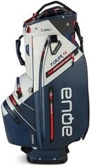 Sac de golf pentru cărucior Big Max Aqua Tour 4 Off White/Navy/Red Sac de golf pentru cărucior - 1