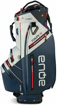 Golf Bag Big Max Aqua Tour 4 Off White/Navy/Red Golf Bag - 2