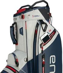 Sac de golf pentru cărucior Big Max Aqua Tour 4 Off White/Navy/Red Sac de golf pentru cărucior - 7