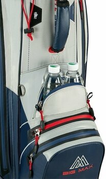 Cart Bag Big Max Aqua Tour 4 Off White/Navy/Red Cart Bag - 9