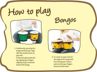 Bongo Nino NINO17Y-BK Yellow Bongo - 1