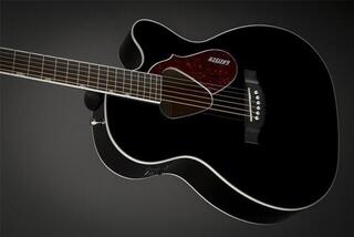 electro-acoustic guitar Gretsch G5013CE Rancher Jr. Black electro-acoustic guitar - 4