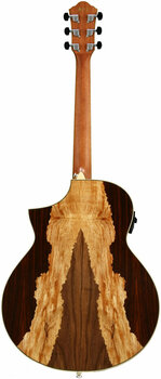 Guitare Jumbo acoustique-électrique Ibanez AEW51 Natural High Gloss - 2