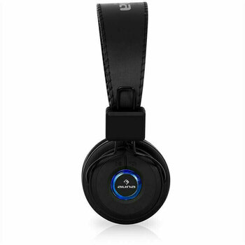 Wireless On-ear headphones Auna DBT-1 Black - 3