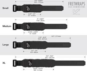 Ammortizzatore di corde Gruv Gear Fretwrap Ammortizzatore di corde - 2
