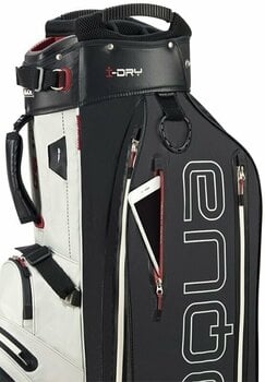 Cart Bag Big Max Aqua Sport 360 Off White/Black/Merlot Cart Bag - 8