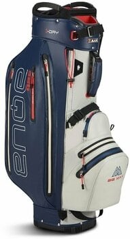 Golf Bag Big Max Aqua Sport 360 Off White/Navy/Red Golf Bag - 2