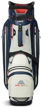 Cart Bag Big Max Aqua Sport 360 Off White/Navy/Red Cart Bag - 4