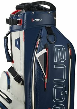 Cart Bag Big Max Aqua Sport 360 Off White/Navy/Red Cart Bag - 9