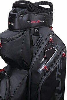 Cart Bag Big Max Dri Lite Style Black Cart Bag - 8