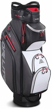 Cart Bag Big Max Dri Lite Style Charcoal/Black/White/Red Cart Bag - 3